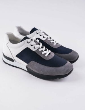Chaussures en cuir pour homme SK02 Gris