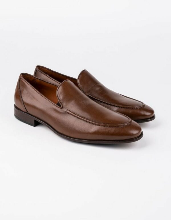 Chaussures en cuir marron 290 et semelles TR extralight. Luca - CLA11 Marron 290