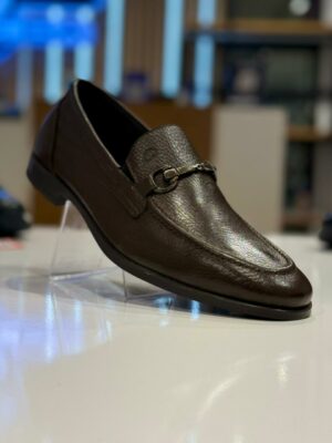 Chaussures en cuir – 8723 MARRON FALL