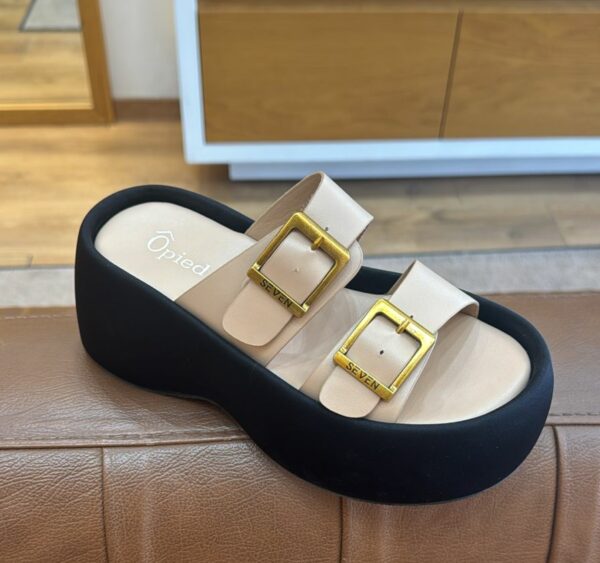 CLAQUETTE FEMME -BEIGE