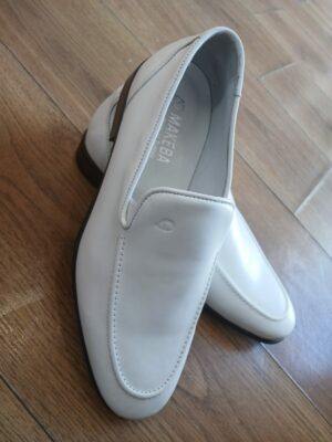Chaussure en cuir Luca - CLA11 BLANC