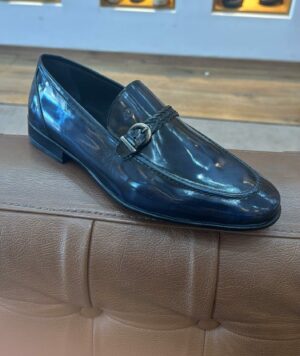 CHAUSSURE HOMME - CLA75 BLEU BROSEE