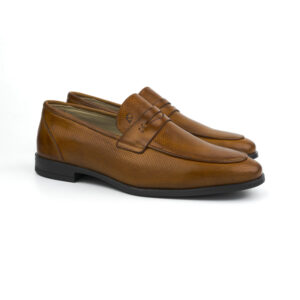 Chaussures homme en cuir - 8740 CAMEL