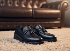 Chaussures en cuir - 7445 Noir FALL