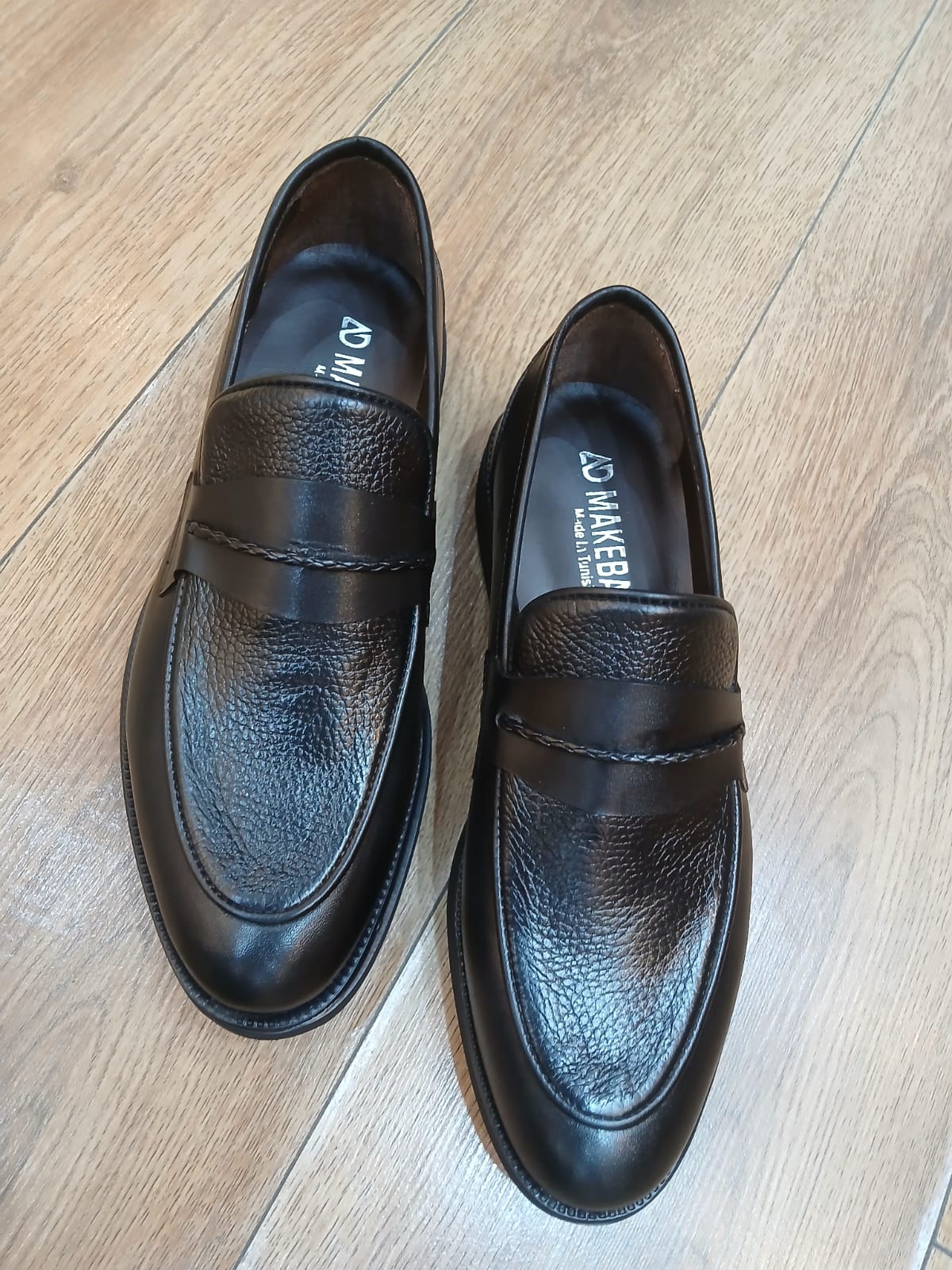 7414 Chaussures en cuir – 7414 Noir FALL