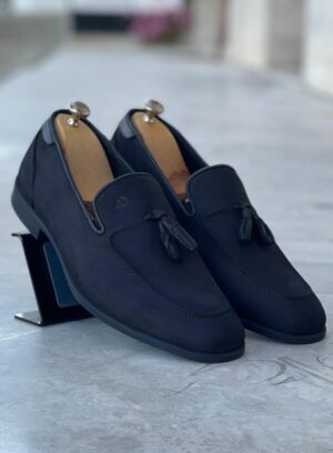 CHAUSSURE HOMME -8720 NUBUCK NOIR