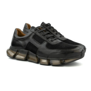 Baskets Homme - BLM07 DAIM Noir
